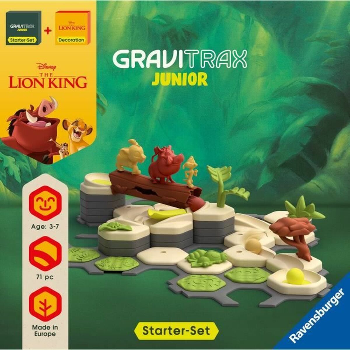 Mannen med jåen Ravensburger Gravitrax Junior Starter Set El Rey León